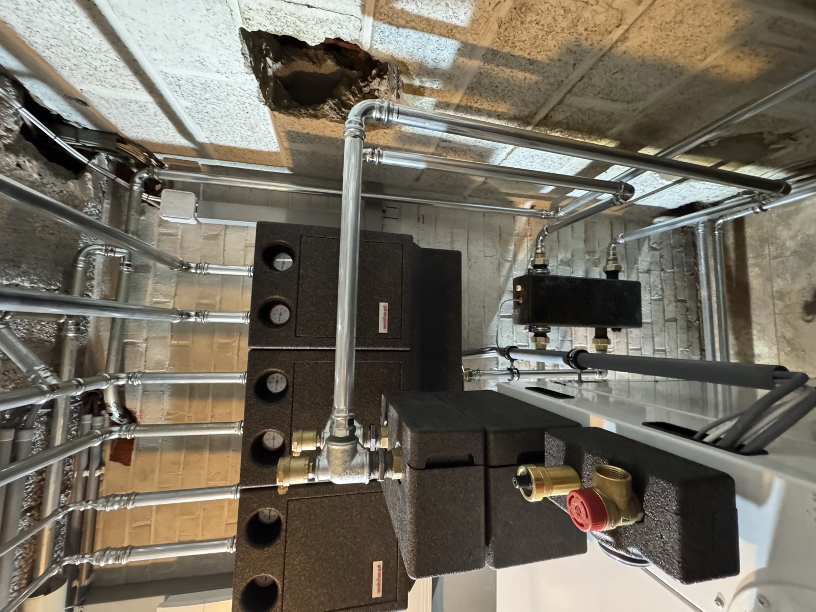 La chaufferie entièrement remise à plat